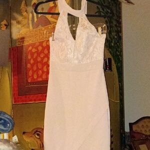 Adorable Soft Pink And Lace Halter